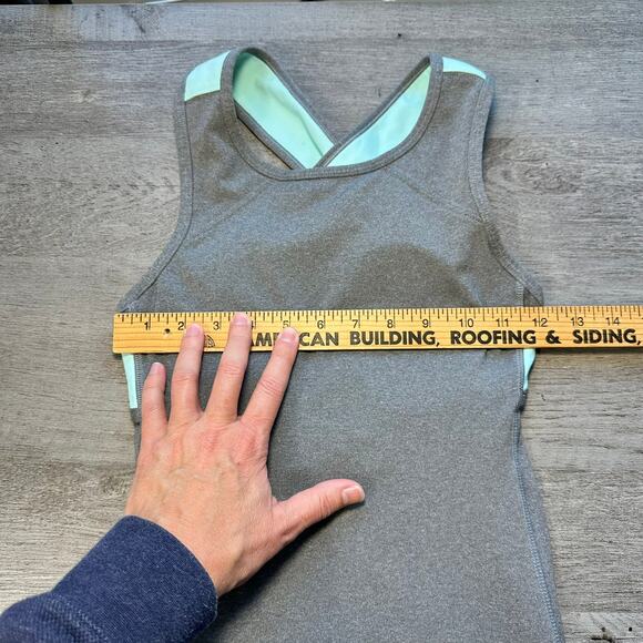 Lululemon Picnic Play Dress Heathered Slate / Tranquil Blue 4 - Picture 9 of 11